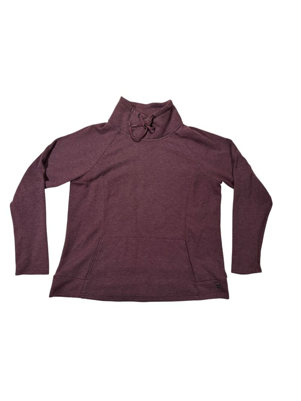 KÜHL Womens Long Sleeve Pullover Sweatshirt XL Maroon Relaxed Fit Soft Warm